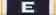 Navy “E” ribbon Navy “E”
