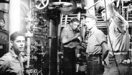 Black gang.<br>(L&rarr;R) C. Pendleton, [unknown], J. Walters, C. Zimmer.