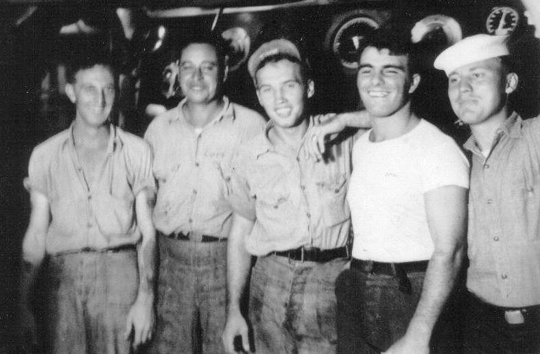 Black Gang:<br>(L&rarr;R) N. Kendrick, A. Loya, D. Bozeman, D. Zitoli, K. Zuschlag