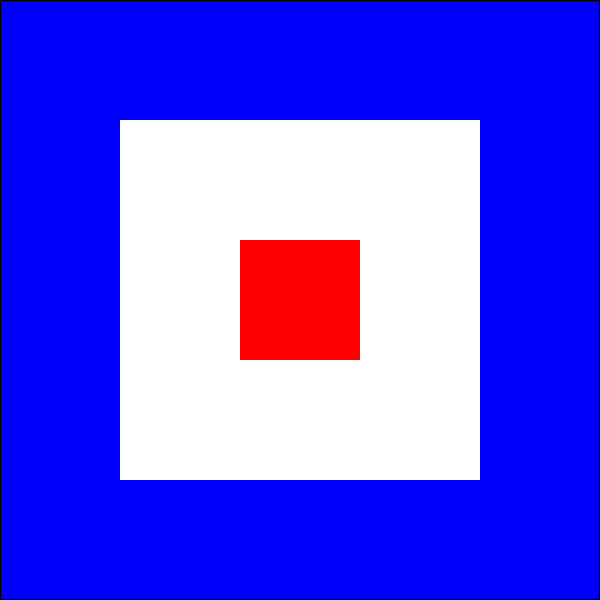 W - Whiskey Whiskey signal flag