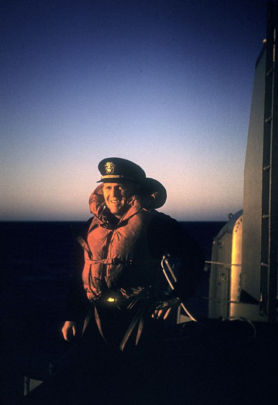 Ensign George Rider on 01 deck