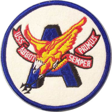 Abbot round logo patch