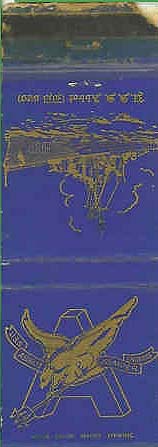 USS Abbot matchbook